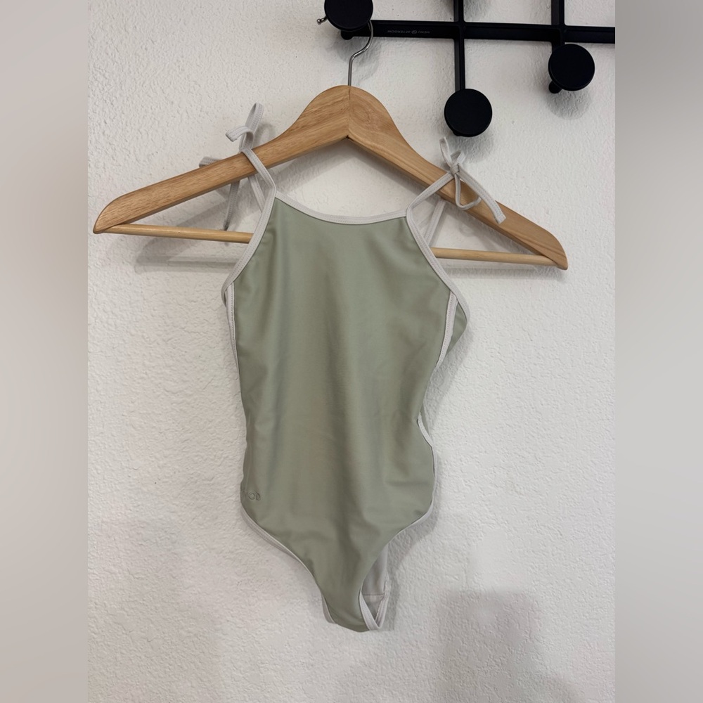 Liewood Sage Green One-Piece Swimsuit